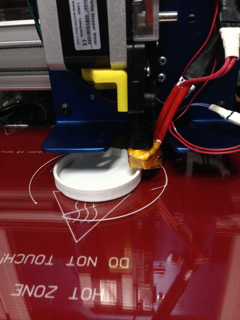 1,75 mm ABS filament, 225 graden C